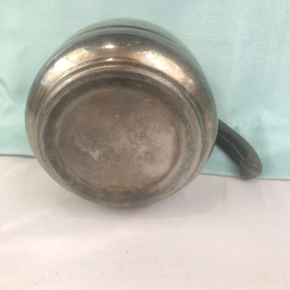 VTG Stainless Steel Chicago NICRO Coffee Pot Model 500 Round MCM Bakelite Handle